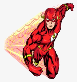 Transparent Flash Superhero Png - Flash Clipart, Png Download - kindpng