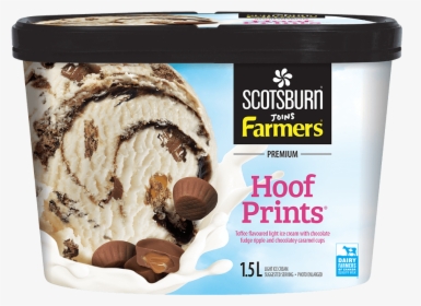 Hoof Prints ®, Premium, Ice Cream - Frozen Yogurt Scotsburn, HD Png Download, Free Download