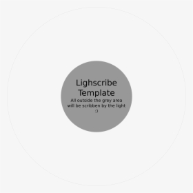 This Free Icons Png Design Of Lightscribe Cd Dvd Template - Dvd, Transparent Png, Free Download