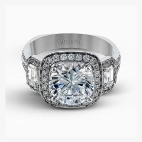 Platinum Engagement Ring - Engagement Ring, HD Png Download, Free Download