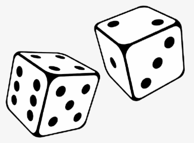 White Background Design Free Photo - Clipart Transparent Background Dice, HD Png Download, Free Download