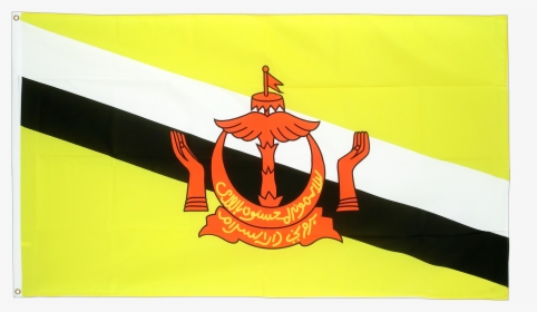 Brunei Polyester Flag Bunting Country Flags 6m Long - Flag Of Brunei, HD Png Download, Free Download