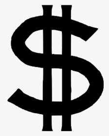 Clipart - Money - Black Dollar Signs Clipart, HD Png Download, Free Download