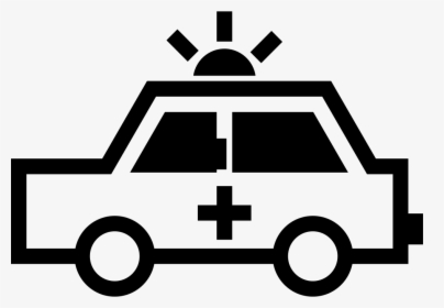 Red Cross Car - Taxi Logo Png White Side, Transparent Png, Free Download