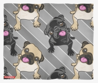 All These Pugs Premium Fleece Blanket - Pug, HD Png Download, Free Download