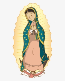 Virgen De Guadalupe Dibujo, HD Png Download, Free Download