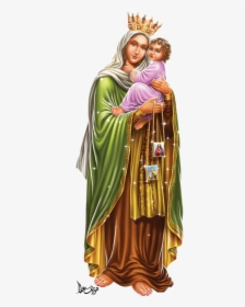 Lady Of Mount Carmel Png, Transparent Png, Free Download