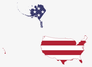 5o State Usa Flag Map , Png Download - 50 States Flag Map, Transparent Png, Free Download