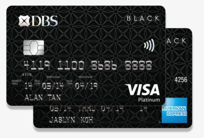 Black Card Png - Dbs Black Card, Transparent Png, Free Download