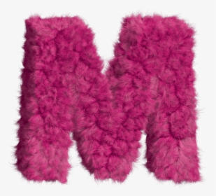 Pink Fur Font - Pink Furry Alphabets, HD Png Download, Free Download