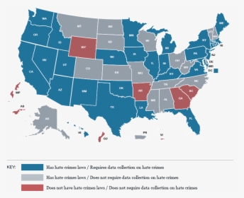 States And Territories That Have Hate Crimes Laws And - John F. Kennedy Library, HD Png Download, Free Download