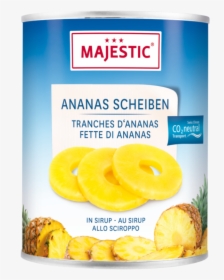 Majestic Pineapple 10 Slices Syrup - Natural Foods, HD Png Download, Free Download