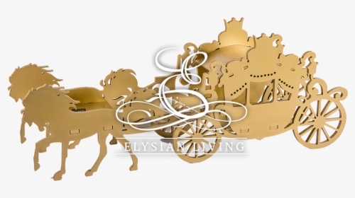 Gold Chariot Centerpieces, HD Png Download, Free Download