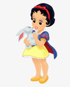 Princesas Disney Bebes Blanca Nieves Hd Png Download Kindpng