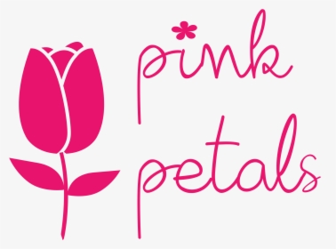 Pink Petals - Calligraphy, HD Png Download, Free Download