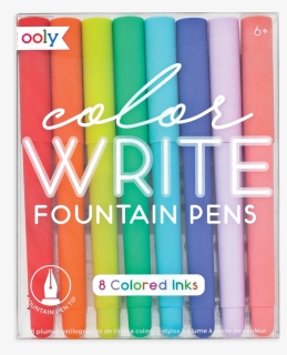Color Write Fountain Pens, HD Png Download, Free Download