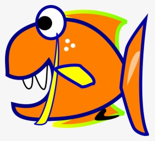 Gambar Kartun Ikan Piranha, HD Png Download, Free Download