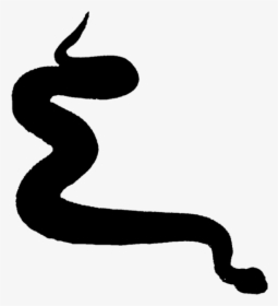 Snake Silhouette Png - Illustration, Transparent Png, Free Download