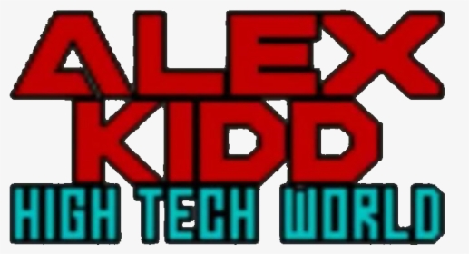 Alex Kidd In High-tech World Logo - Graphic Design, HD Png Download, Free Download