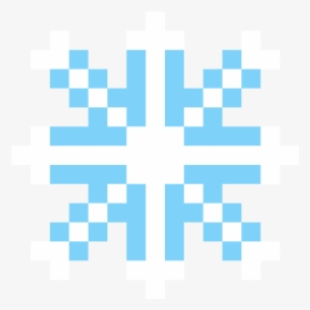 Pixel Snowflake By Mega Hikaru - Finansbank Euro Atm, HD Png Download, Free Download