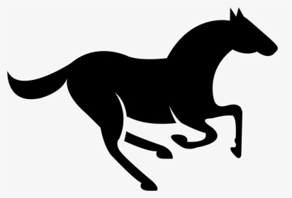 Running Horse Side View - Running Horse Icon Png, Transparent Png, Free Download