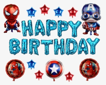 Captain America Cartoon Png - Happy Birthday Captain America, Transparent Png, Free Download
