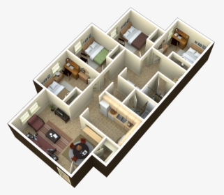 Honeysuckle Apartments 4 Bedroom, HD Png Download, Free Download