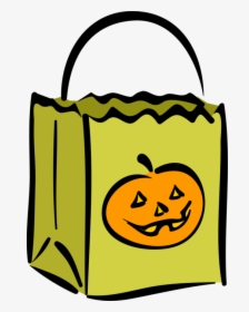 Vector Illustration Of Halloween Trick Or Treat Loot, HD Png Download, Free Download