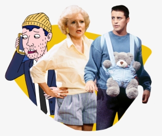 Todd Chavez Rose Nylund Joey Tribbiani - Baby, HD Png Download, Free Download