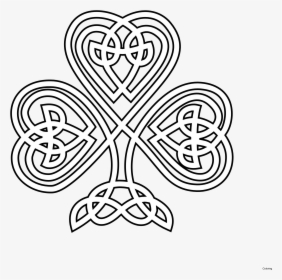 Cross Vector Celtic Knot - Irish Black And White, HD Png Download, Free Download