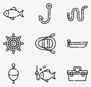 River Icon Vector - Line Art, HD Png Download, Free Download