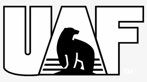 Uaf Logo - University Of Alaska Fairbanks Logo White, HD Png Download, Free Download