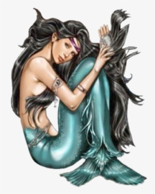 Mermaid Png - Woman Merman, Transparent Png, Free Download