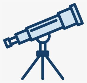 Telescopio Astronomico Disegno, HD Png Download, Free Download