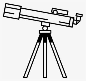 Telescope Clipart Svg - Telescope Drawing Png, Transparent Png, Free Download