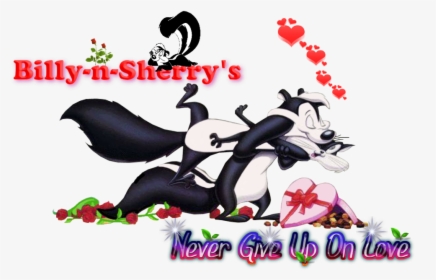 [center] [img]http - //i1195 - Photobucket - - Lepew/pepe - Looney Tunes Skunk Love, HD Png Download, Free Download