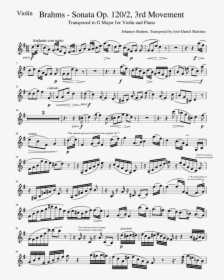 Brahms Sonata 3rd Movement, HD Png Download, Free Download