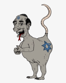 Rat Jew Clipart , Png Download - Jew Rat, Transparent Png, Free Download