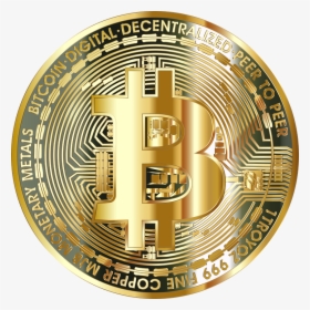 Bitcoin, Digital Currency, Cryptocurrency, Cash - Logo Bitcoin Gold Transparent, HD Png Download, Free Download