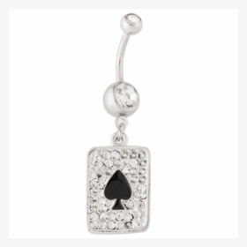 Clip Art Queen Of Spades Jewellery - Body Jewelry, HD Png Download, Free Download