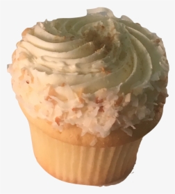 Coconut Cream Pie - Cupcake, HD Png Download, Free Download