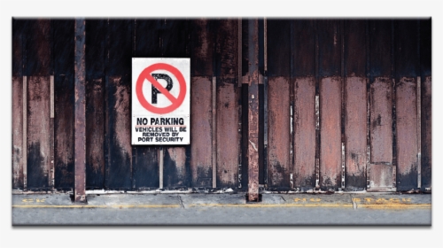 No Parking - Wood, HD Png Download, Free Download