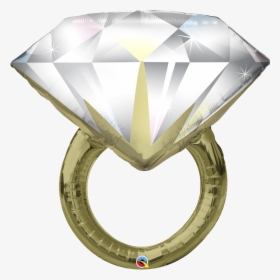 Diamond Wedding Ring - Diamond Engagement Ring Balloon, HD Png Download, Free Download