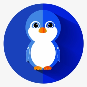 Penguin, Bird, Flat Icon, Cute - Penguin Flat Icon, HD Png Download, Free Download