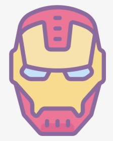 Iron Man Mask Png -iron Man Icon Free - Portable Network Graphics, Transparent Png, Free Download
