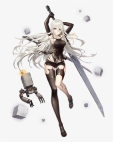 Nier Automata A2 Figure, HD Png Download, Free Download