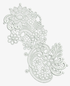 Lace Flower Embroidery Pattern, HD Png Download, Free Download