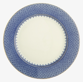 Blue Lace Dessert Plate - Slyde Cameo, HD Png Download, Free Download