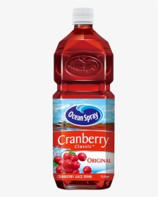 Cranberry Juice Cocktail - Ocean Spray Cranberry Classic Barcode, HD Png Download, Free Download