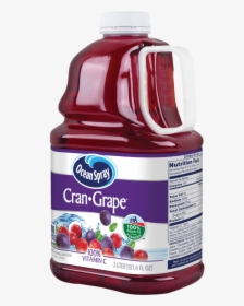 Ocean Spray Juice Drink, Cranberry Grape Juice, - Ocean Spray Cranberry Juice, HD Png Download, Free Download